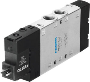 5/2 Solenoid Valve CPE 18-M1H-5/3G-1/4 ( FESTO )