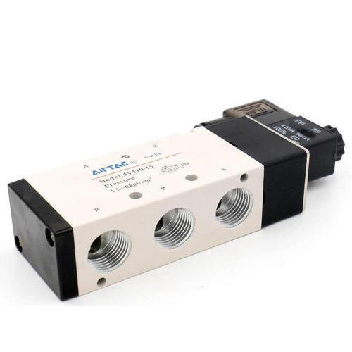 5 Way Single Coil Solenoid Valve 4V410-15 ( AIR TAG )