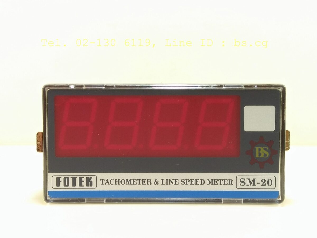 TACHOMETER, LINE SPEED METER SM-20 ( FOTEK )
