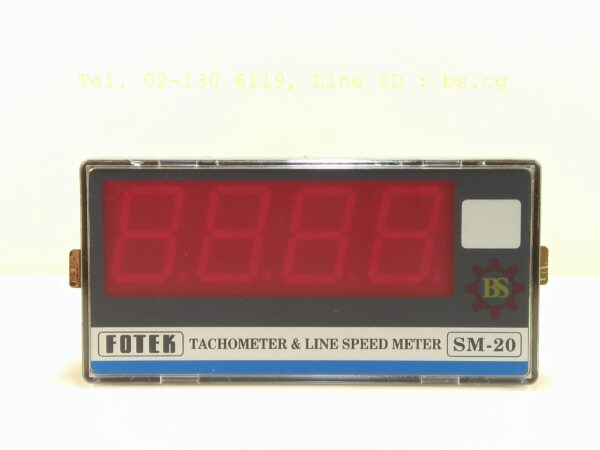 TACHOMETER, LINE SPEED METER SM-20 ( FOTEK )