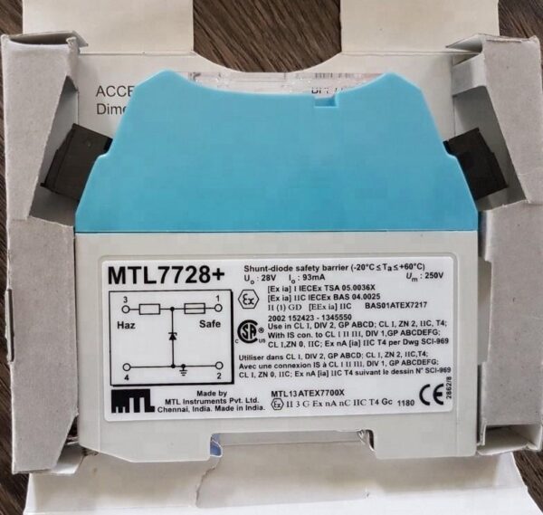 Shunt-Diode Safety Barrier 7728+ ( MTL )