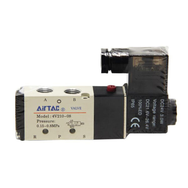 5/2 Way Solenoid Valve4V210-08 ( AITTAC )
