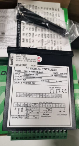 Totalizer, Flow Meter CS2-TM-V24-N-I-8-N-ADL ( BURKERT )